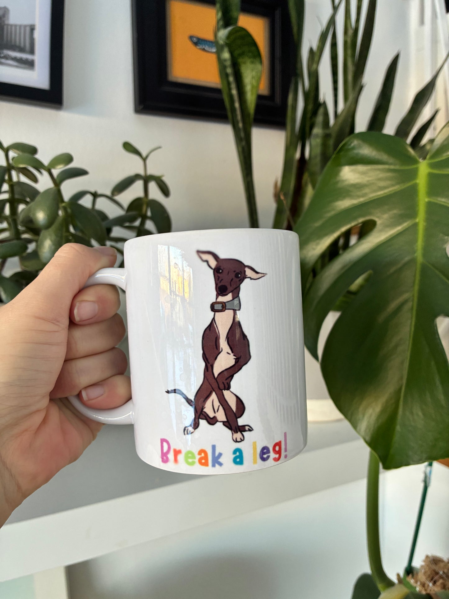 Tasse "Break a leg"